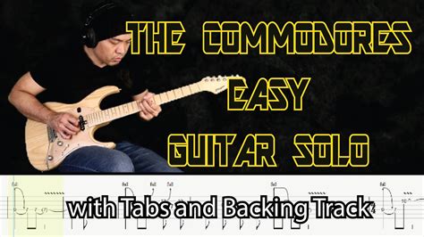 The Commodores Easy Like A Sunday Morning Guitar Solo Lesson With