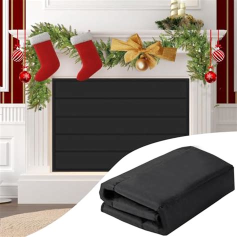 Snapklik.com : Fireplace Cover, Magnetic Fireplace Blocker Blanket Stops Heat Loss, Indoor ...