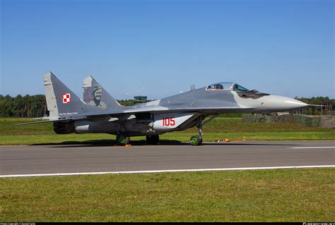 Polish Air Force Mikoyan Gurevich Mig A Fulcrum Photo By Daniel