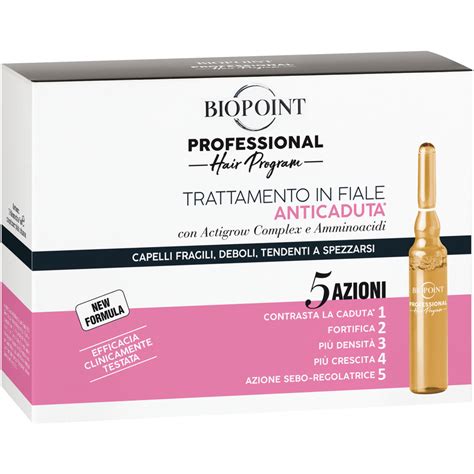 Biopoint Trattamento In Fiale Anti Caduta X Ml Ori