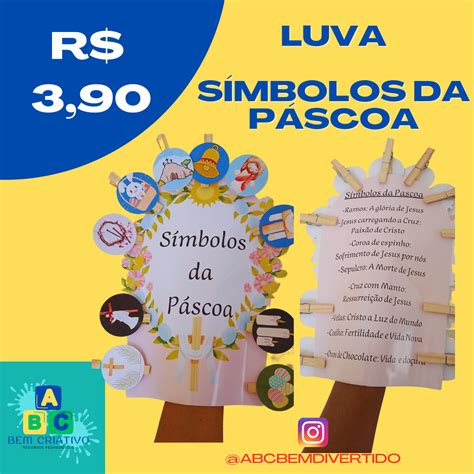 LUVA SÍMBOLOS DA PÁSCOA Fabiana Sant Ana Hotmart