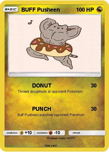 Pokémon Buff Pusheen 1 1 Donut My Pokemon Card