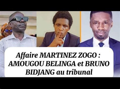 Affaire Martinez Zogo Le Proc S Ouvert En Pr Sence Damougou Belinga