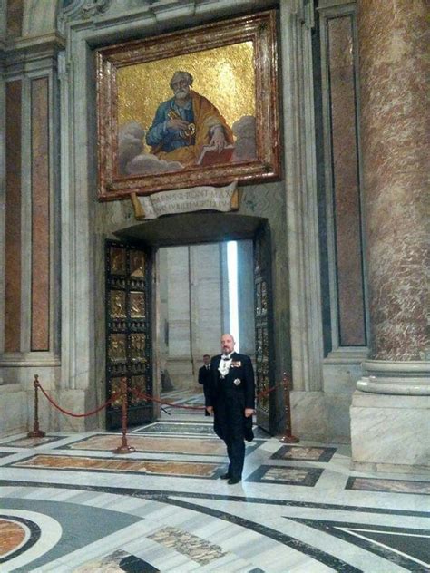 Porta Santa Basilica Di San Pietro In Vaticano Conte Giuseppe Tedeschi