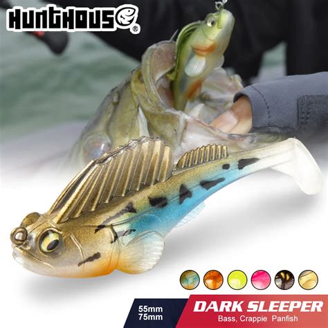 Hunthouse Leurre Souple De Type Poisson Dormeur Fonc App T Lid Al Pour