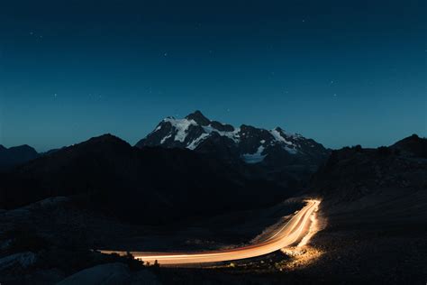 Fotos gratis horizonte montaña nieve ligero nube cielo la