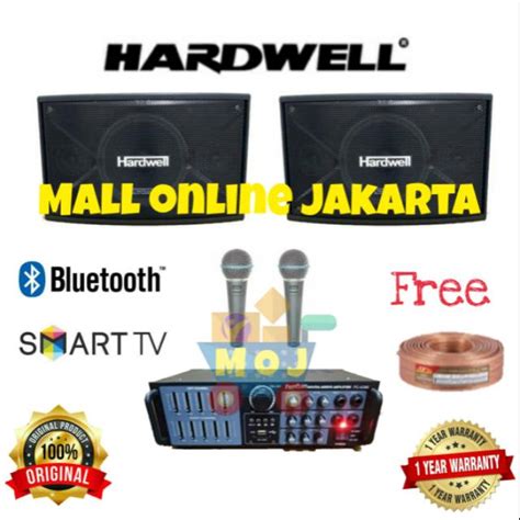 Jual Paket Hardwell Inch Karaoke Bluetooth Original Sound System