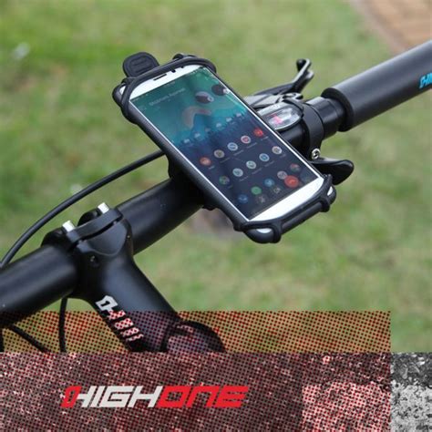 SUPORTE DE CELULAR HIGH ONE DE SILICONE PARA GUIDÃO Beto Bicicletas