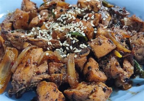 Resep Ayam Lada Hitam Oleh Deta Almira Cookpad