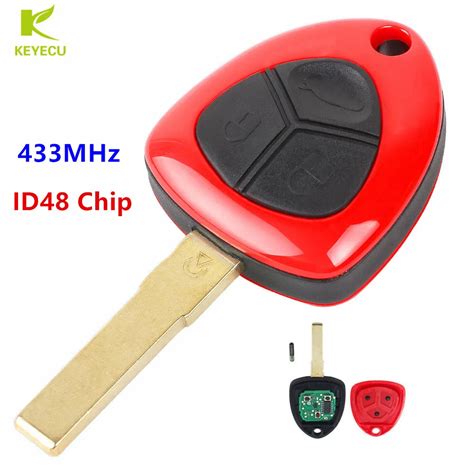 Keyecu Replacement Smart Remote Key Fob Button Mhz Id Chip For