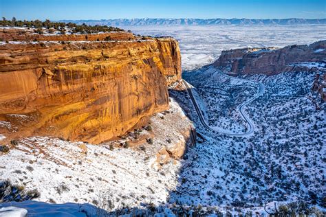 Winter Driving Tour of Colorado National Monument