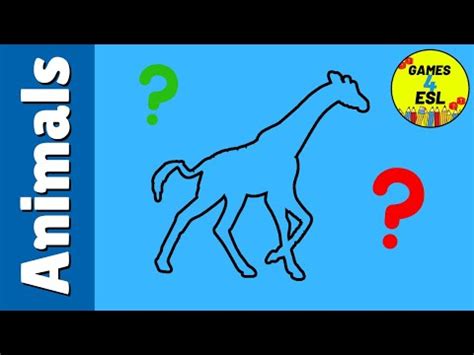 Animal Guessing Game - For Kids gene…: English ESL video lessons