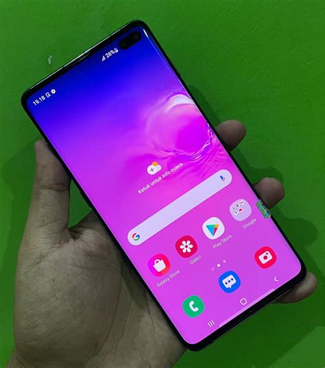 Samsung S10 Plus 8128 Gb Ex Sein Telepon Seluler And Tablet Ponsel Android Samsung Di Carousell