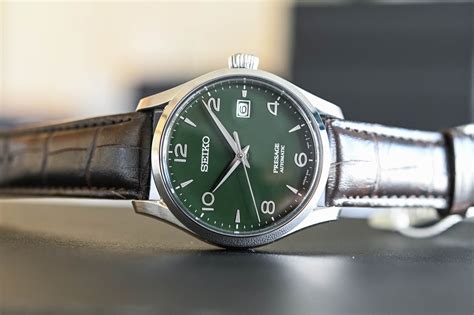 Hands On Seiko Presage Urushi Green Dial Double Retrograde Spb J