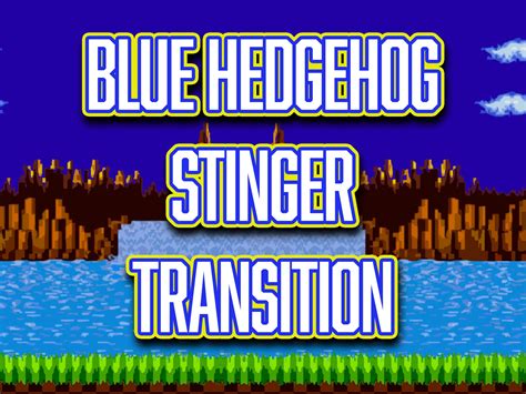 Sonic Inspired Twitch Stinger Transition With Sound Etsy