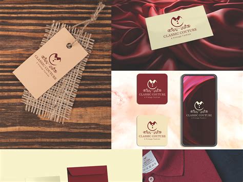 Vintage Fashion branding by Areej Fatima on Dribbble