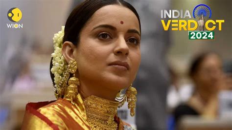 Lok Sabha Polls Kangana Ranaut Wins Mandi Seat Says Its The