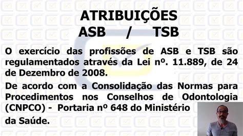 Auxiliar em Saúde Bucal ASB Concursos YouTube