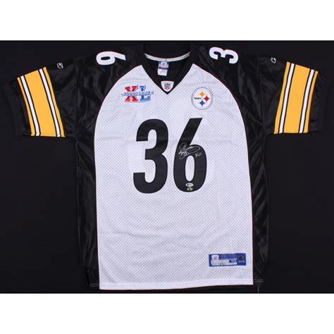 Jerome Bettis Signed Steelers "Super Bowl XL" Jersey (Beckett Hologram ...