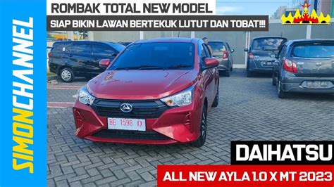 Daihatsu All New Ayla X Cvt A Rs Review Indonesia Youtube