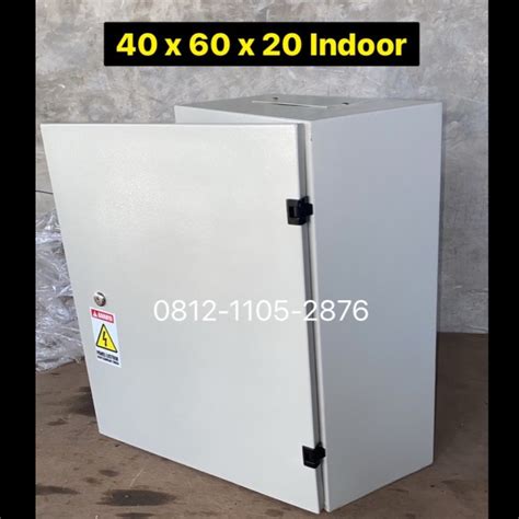 Jual Box Panel Listrik Indoor 40x60x20 60x40x20 Plat 1 2mm Kota