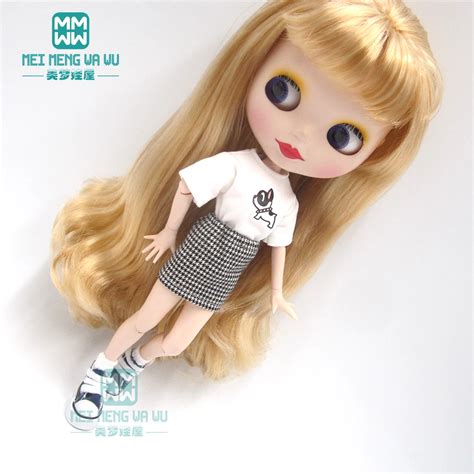 Hot Sale 1pcs Blyth Doll Clothes Grey Sexy Sweater Shredded Leggings For Blyth Azone Ob23 Ob24