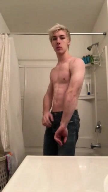 Blonde Cums On Bathroom Counter ThisVid