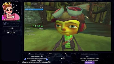 Psychonauts Any Console Ps Speedrun In Peachlove Youtube