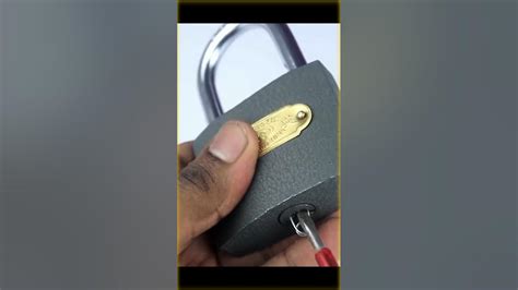 How To Open Lock Without Key 🔐 Youtube