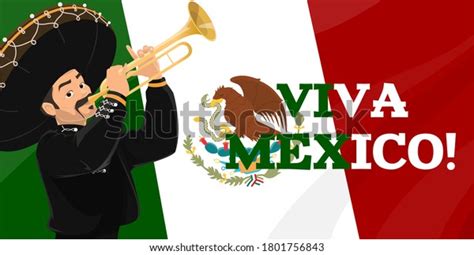 Viva Mexico Vector Mexican Flag Mexico Stock Vector Royalty Free