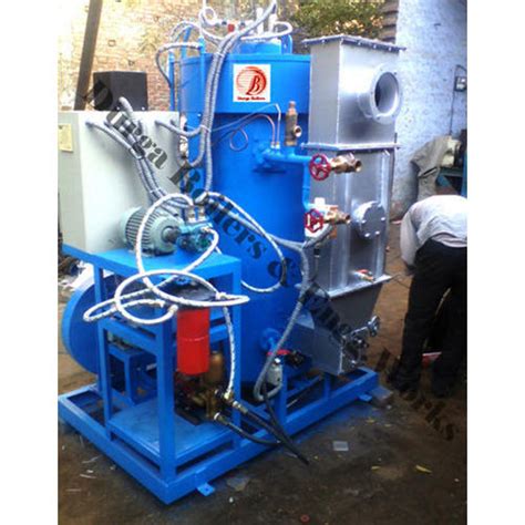 Mild Steel Blue Durable Hot Water Steam Boiler At Best Price In Mathura Siddhivinayak Techno