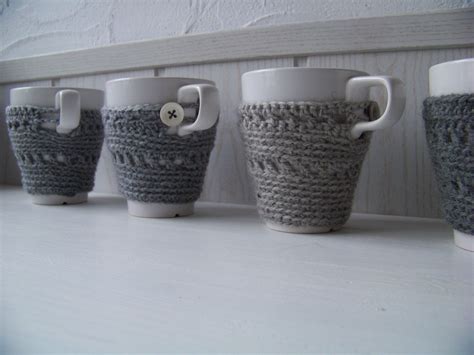 Tassenwärmer Knitting Tableware Mugs