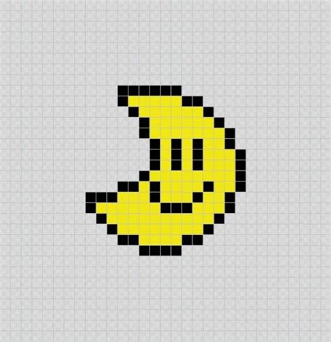 Luna Moon Mario Bros Videojuego Pixel Art Patterns Dibujos En