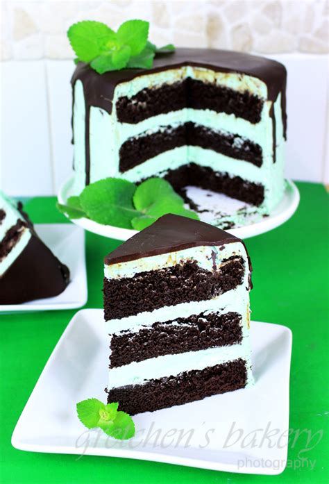 Chocolate Mint Cake Gretchens Vegan Bakery