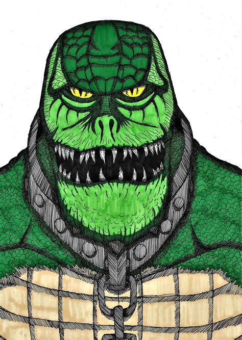 #46 Killer Croc/Waylon Jones (Batman/DC) by Ollmart on DeviantArt
