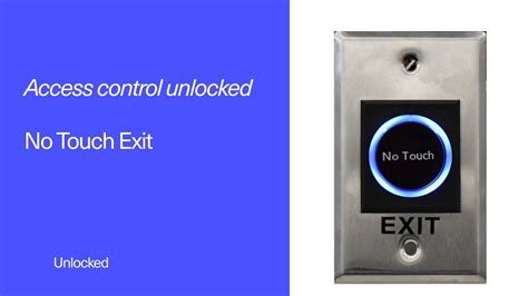 Access Control Unlocked The No Touch Exit Kisi YouTube