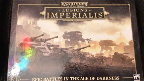 Legions Imperialis Starter Box Set Unboxing Youtube