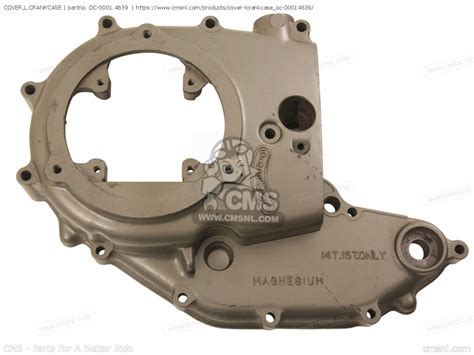 Oc Cover L Crankcase Honda An Alternative For