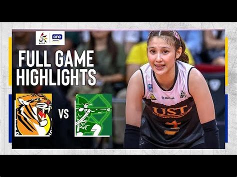 UST Vs DLSU FULL GAME HIGHLIGHTS UAAP SEASON 86 WOMEN S VOLLEYBALL