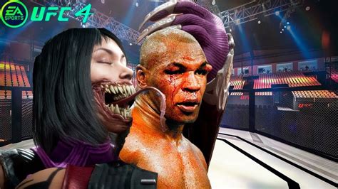 Mike Tyson Vs Mileena Mortal Kombat Ea Sports Ufc Youtube