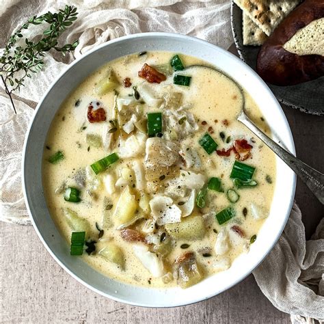 Irish seafood chowder - Kate the baker