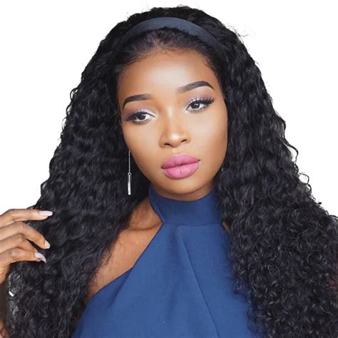 250 High Density Loose Curly Wave Full Lace Front Human Hair Wigs For