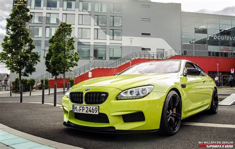 Photo Of The Day Lime Green Bmw M Coup Gtspirit