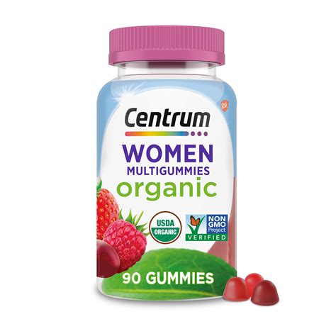 Centrum Women S Organic Multigummies Women S Multivitamin Gummies