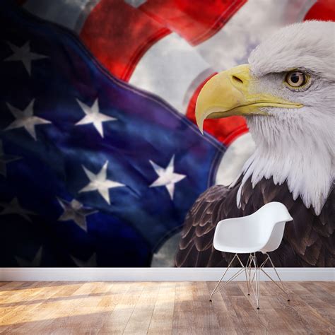 American Bald Eagle Wall Mural