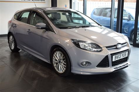 Used Silver Ford Focus Hatchback Zetec S Tdci Dr Bhp Full