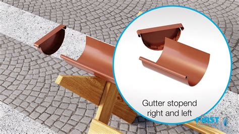 Pvc Rain Gutter And Accessories Installation Youtube