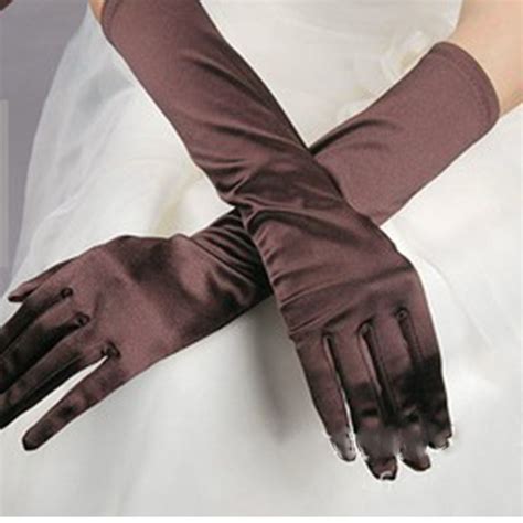 Fashion Satin Long Gloves Opera Wedding Bridal Evening Party Fancy