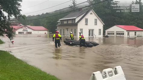 Homes Evacuated, Businesses Flooded, Roads Washed Out - Videos from The ...