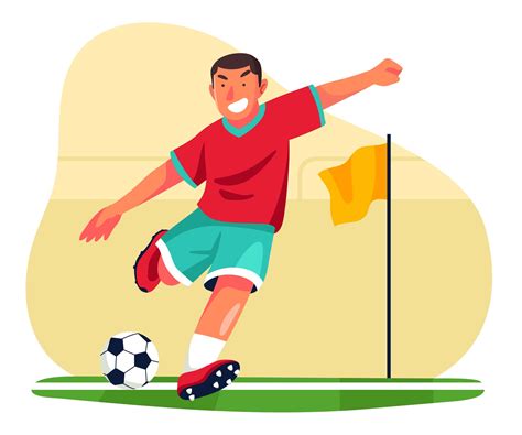 Free Soccer Player Illustration Ai